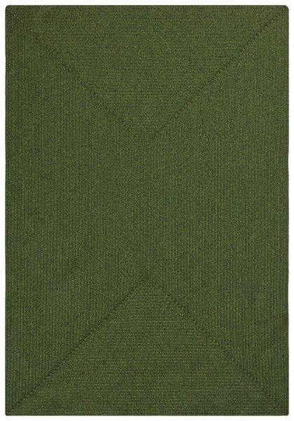 Hans Home | Kusový koberec Braided 105554 Green – na ven i na doma - 120x170