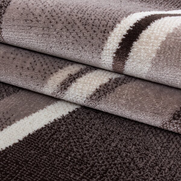 Ayyildiz, Kusový koberec Parma 9210 brown, 80x150, hnědá, chodba / předsíň