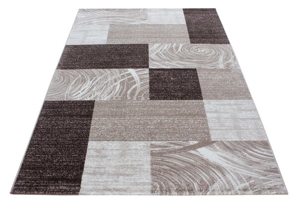 Ayyildiz, Kusový koberec Parma 9220 brown, 80x300, hnědá, chodba / předsíň
