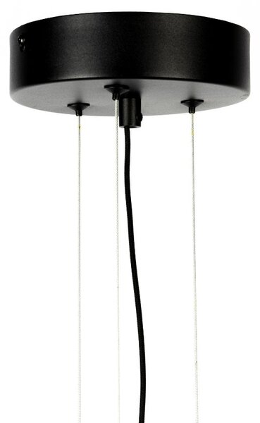 Černé kovové závěsné LED světlo ZUIVER SPIDER 90 cm