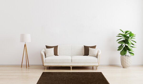 Vopi Kusový koberec Eton hnědý 97 - 57x120 cm