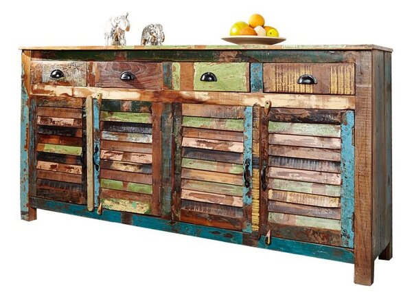 Designová komoda Jacktar 160 cm recyklované dřevo
