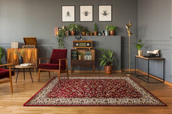 Makro Abra Koberec ROYAL ADR 1745 bordo Rozměr: 60x200 cm