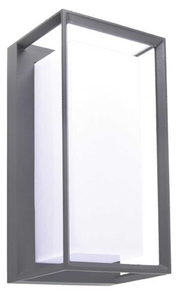 VK Light Neon LED nástěnné svítidlo IP65 obdélníkové Hnědá