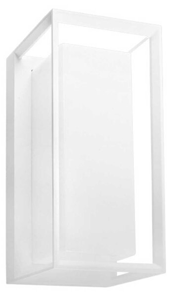 VK Light Neon LED nástěnné svítidlo IP65 obdélníkové Hnědá