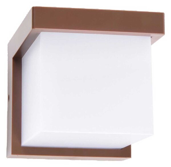 VK Light Neon LED nástěnné svítidlo IP65 čtvercové Antracitová