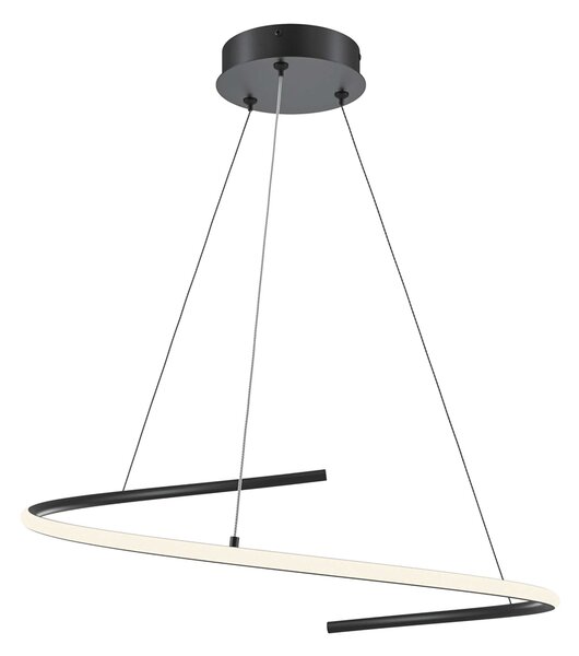 Maytoni Curve LED závěsné svítidlo Zlatá