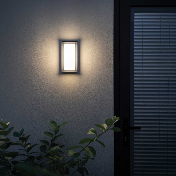 VK Light Neon LED nástěnné svítidlo IP65 obdélníkové Hnědá