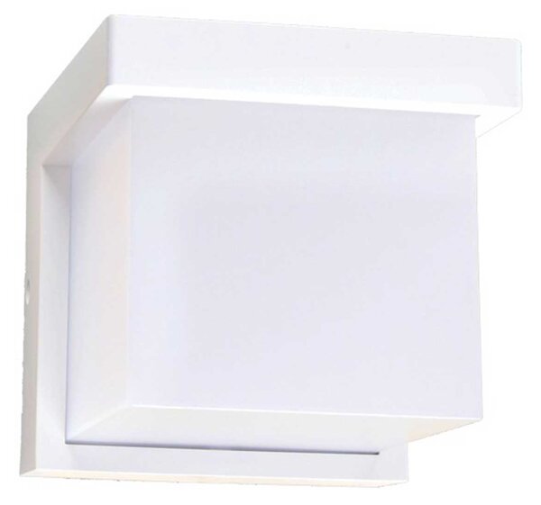 VK Light Neon LED nástěnné svítidlo IP65 čtvercové Antracitová