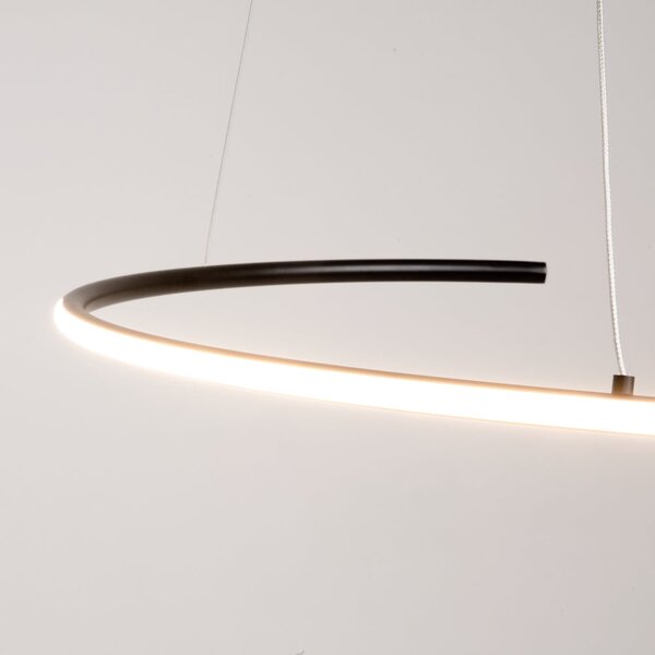 Maytoni Curve LED závěsné svítidlo Zlatá