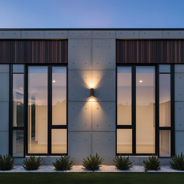 VK Light Dust LED nástěnné svítidlo IP65 Antracitová