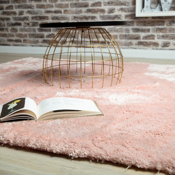 Obsession, Kusový koberec Curacao 490 powder pink, 120x170, růžová, ložnice