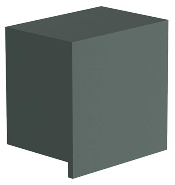 VK Light Pit LED nástěnné svítidlo IP65 hranaté Antracitová2700K