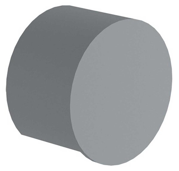 VK Light Pit LED nástěnné svítidlo IP65 kulaté Antracitová2700K