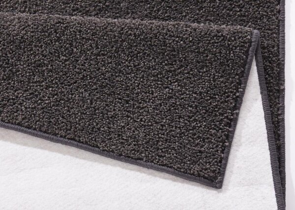 Hanse Home, Kusový koberec Pure 102661 Anthracite, 140x200, šedá, kancelář