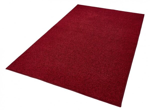 Hanse Home, Kusový koberec Pure 102616 Red, 140x200, červená, kancelář