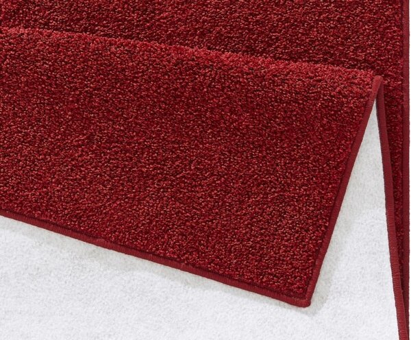 Hanse Home, Kusový koberec Pure 102616 Red, 140x200, červená, kancelář