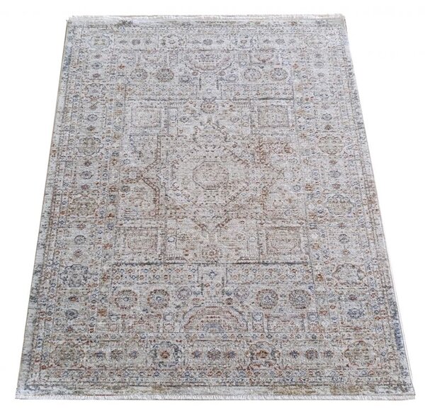Makro Abra Kusový koberec Baron 05 Klasický krémový modrý Rozměr: 120x170 cm