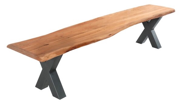Designová lavice Massive X Honey 200 cm akácie