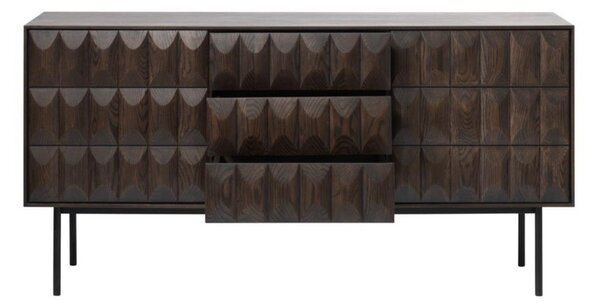 Designová komoda Kimora - 3 skříňky