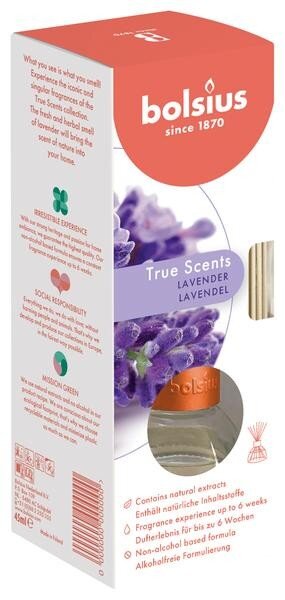 Bolsius Vonný difuzér 45ml levandule