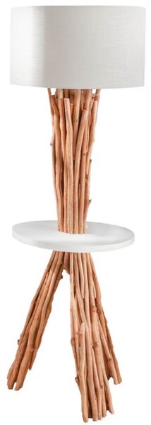 Stojanová lampa Kash 153 cm náplavové dřevo
