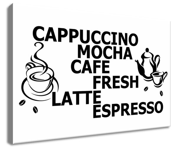 Gario Obraz na plátně Šálek cappuccino Velikost: 60 x 40 cm