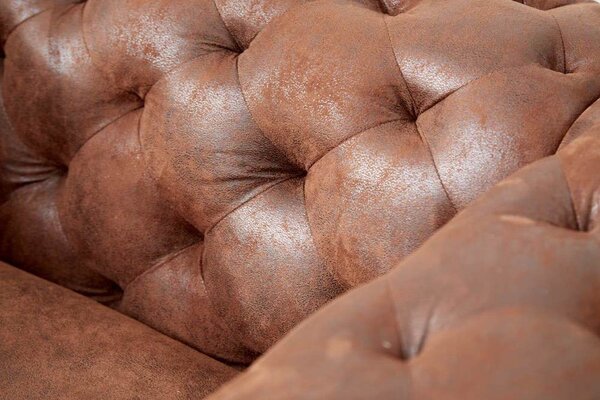 Designové křeslo Rococo antik hnědé