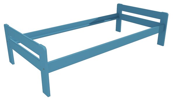 Vomaks Jednolůžková postel VMK003C Rozměr: 90 x 200 cm, Povrchová úprava: netransparentní barva modrá