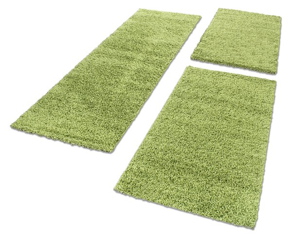 Ayyildiz Kusový koberec Life Shaggy 1500 green - 80x150 cm