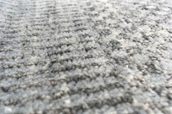 Diamond Carpets India, Ručně vázaný kusový koberec Diamond DC-JK 1 Silver/mouse, 120x170, šedá, chodba / předsíň