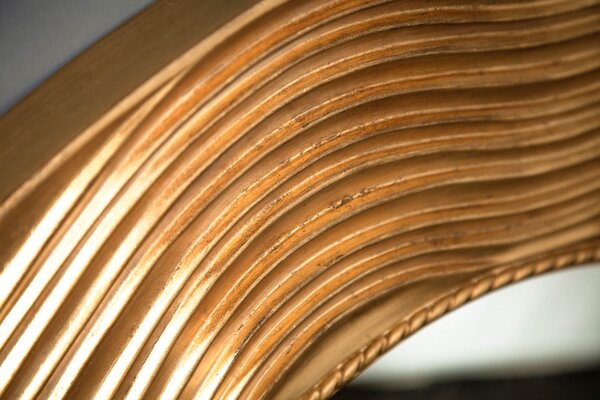 Designové nástěnné zrcadlo Dalton 100 cm zlaté