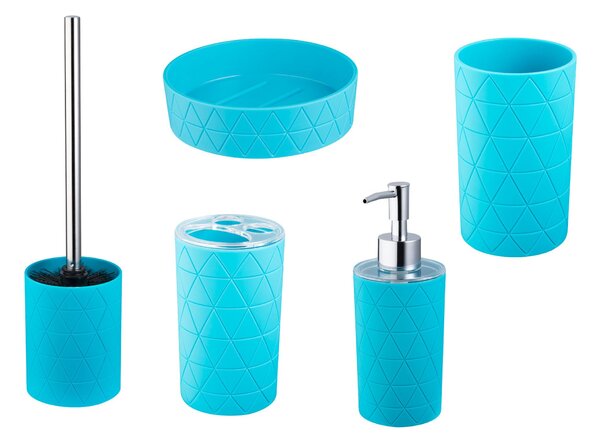 BISK Erga Star, toaletní WC kartáč na postavení, modrý, ERG-07132