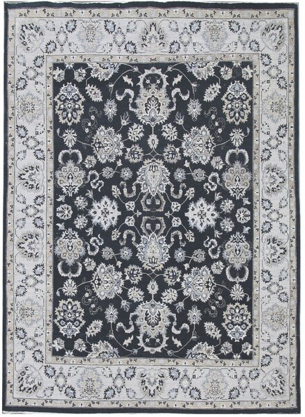 Diamond Carpets koberce Ručně vázaný kusový koberec Diamond DC-98 JN Black/ivory ROZMĚR: 120x170