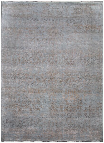 Diamond Carpets koberce Ručně vázaný kusový koberec Diamond DC-JK 1 Silver/mouse - 180x275 cm