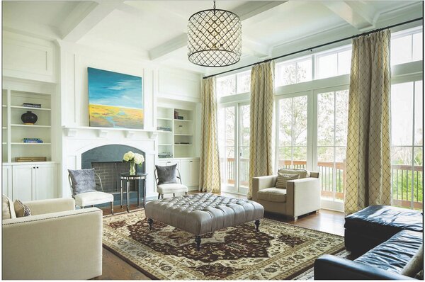 Diamond Carpets India, Ručně vázaný kusový koberec Diamond DC-SIRAPI Brown/ivory, 120x170, hnědá, chodba / předsíň