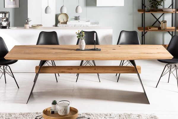 Designový jídelní stůl Galeno 200 cm divý dub