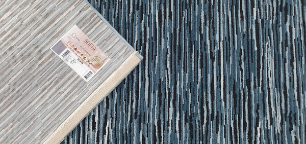 Spoltex Kusový koberec Sofia blue 7871 A - 200x290 cm