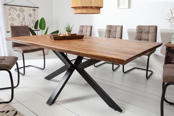 Designový jídelní stůl Fabrico II 180 cm Sheesham
