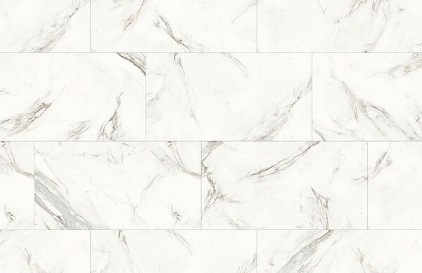 GERFLOR Creation 55 White marble GERC55 1743 - 3.76 m2