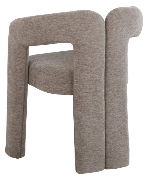 Designová jídelní židle ARCH greige žinylková tkanina Nábytek | Jídelní prostory | Jídelní židle | Klasické