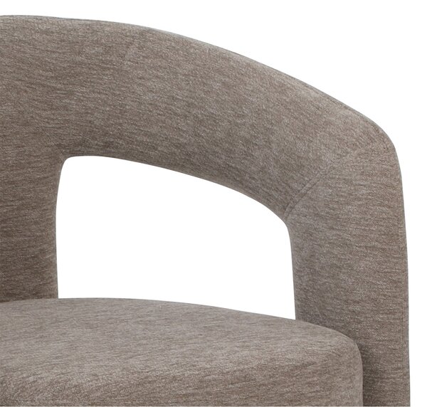 Designová jídelní židle ARCH greige žinylková tkanina Nábytek | Jídelní prostory | Jídelní židle | Klasické