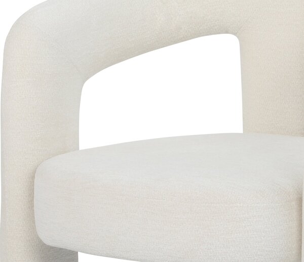 Designová jídelní židle ARCH krémově bílá colin bouclé Nábytek | Jídelní prostory | Jídelní židle | Klasické