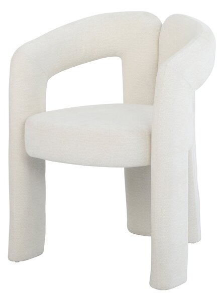 Designová jídelní židle ARCH krémově bílá colin bouclé Nábytek | Jídelní prostory | Jídelní židle | Klasické