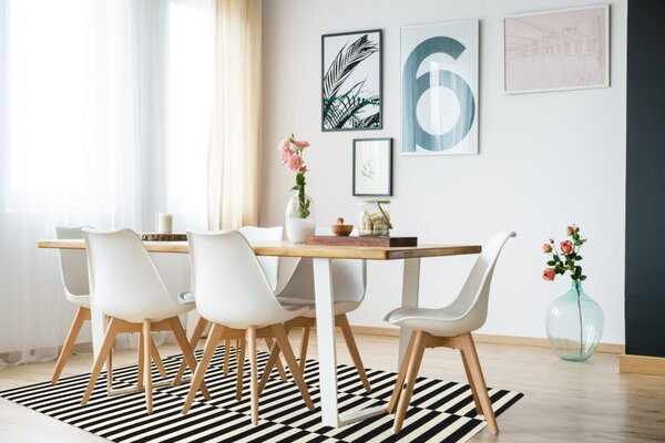 Hanse Home, Kusový koberec Gloria 102408, 80x150, černobílá, chodba / předsíň
