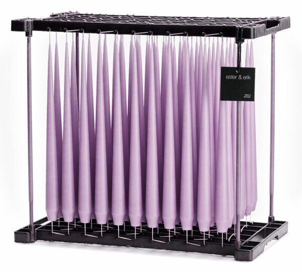 Ester & Erik Set svíček Taper - Crocus Delight Výška: 22 cm
