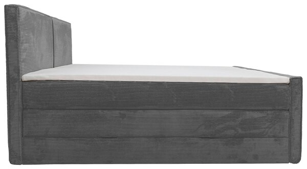 POSTEL BOXSPRING, 160/200 cm, šedá Livetastic - Postele s úložným prostorem, Online Only