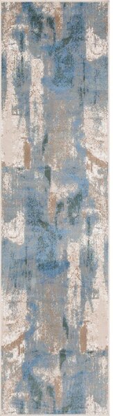 Světle modrý běhoun 80x300 cm Sensi Zashi – FD