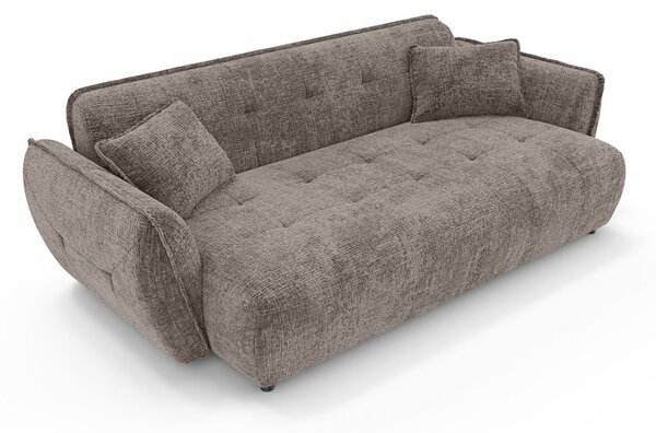 Taupe žinylková pohovka 250 cm Nelia Big – Ropez