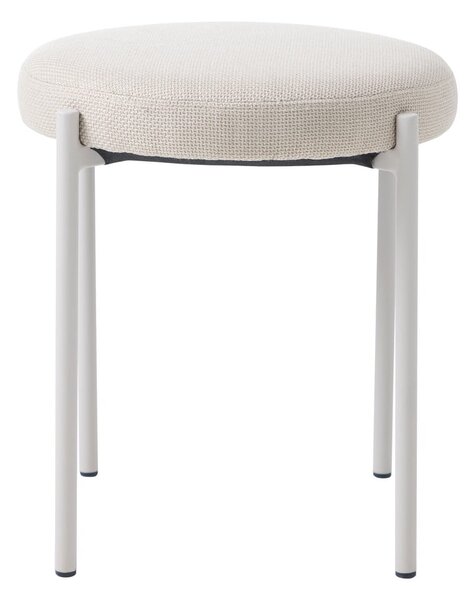 Krémová kovová stolička Pelican – Unique Furniture
